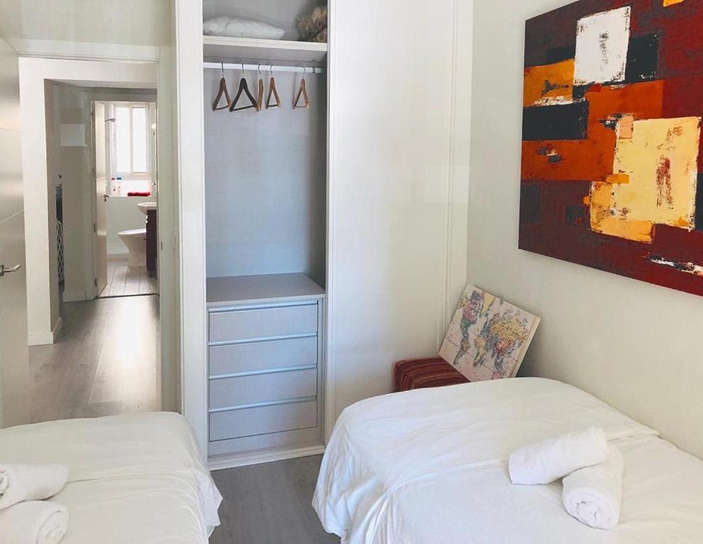 Apartamento A 50 Metros De La Playa Malagueta Con Vistas Al Mar Málaga Eksteriør bilde